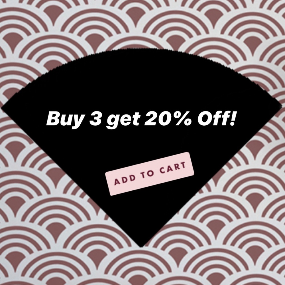 BUY 3 get 20% off!